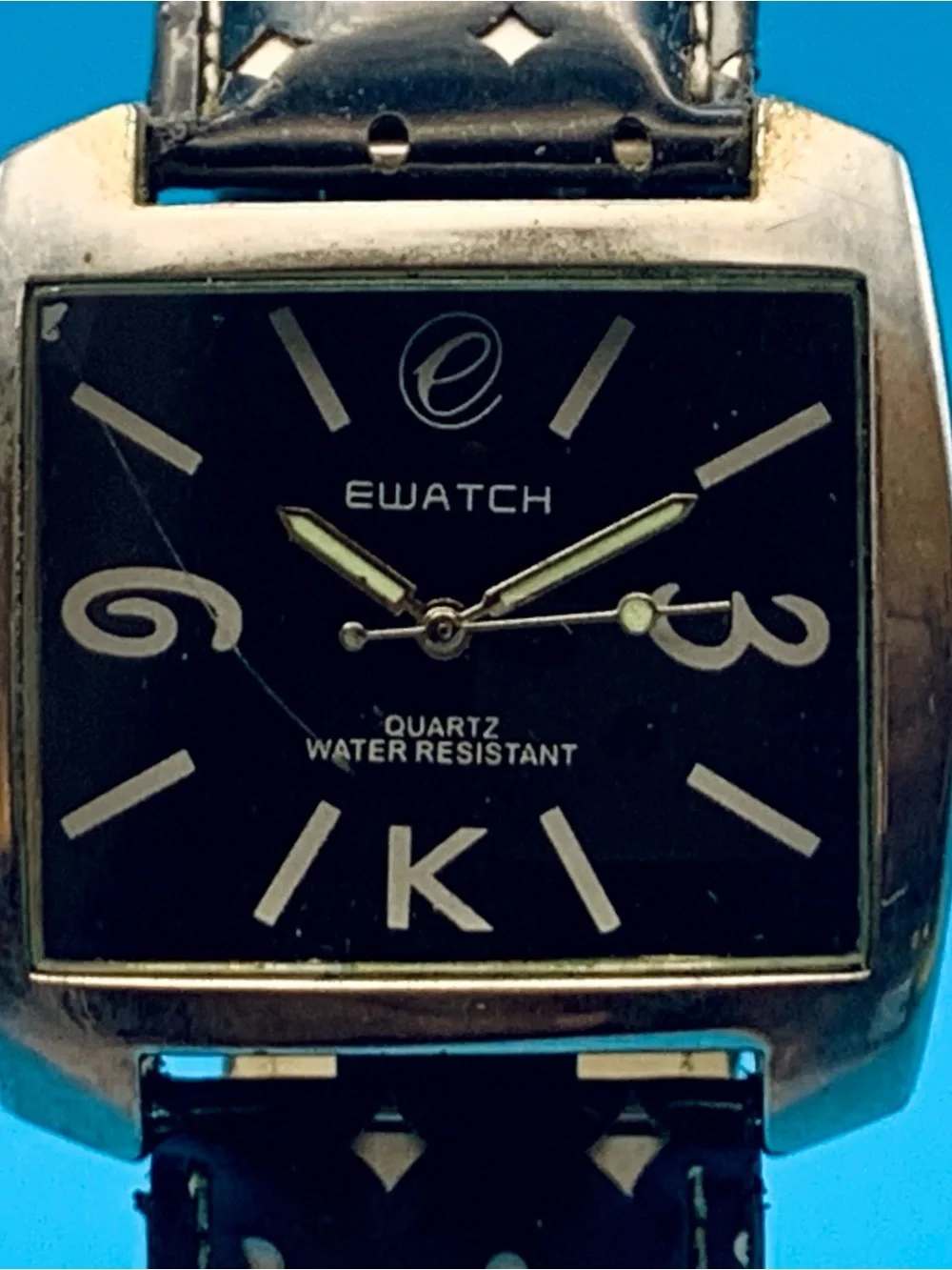 EWATCH Men’s Women’s Unisex Fashion Quartz Wristwatch Working New Battery